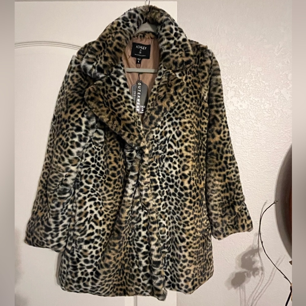 Leopard soft & cozy jacket